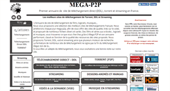 Desktop Screenshot of mega-p2p.net