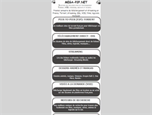 Tablet Screenshot of mega-p2p.net